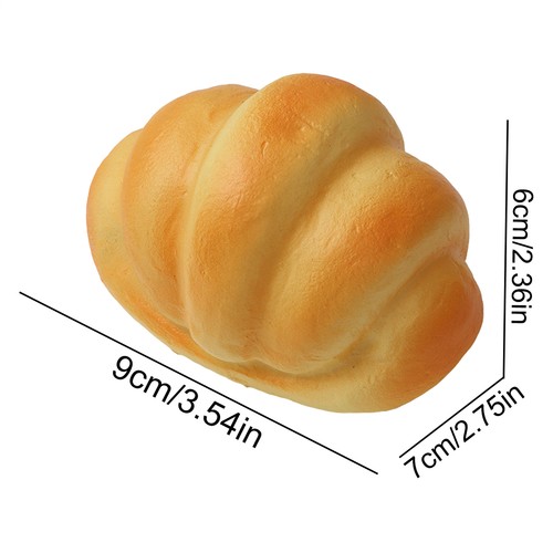 Squishy Food Bread Toast Donuts Slow Rising Squeeze Stress Relief Toys Spoof - Picture 8 of 16