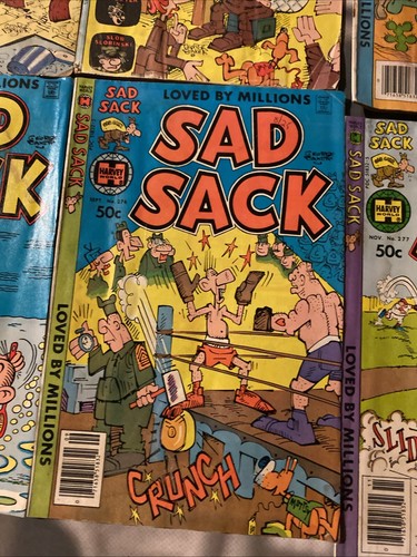 Sad Sack Comics 8-lot Bronze Age Harvey Comics B13 - Picture 7 of 18