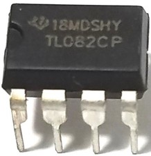 2PCS TL082CP TL082  Sockets - Dual JFET-Input Op Amp New