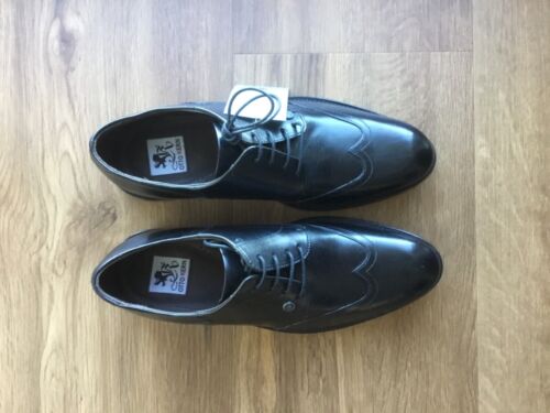 OTTO KERN 91083 Schnürschuh Herren Business Schuh Leder Gr. 41 Schwarz Neu - Bild 2 von 9