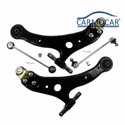 2003 Toyota Camry 6pc Front Lower Control Arms Ball Joints Sway Bar Links Suspension Kit