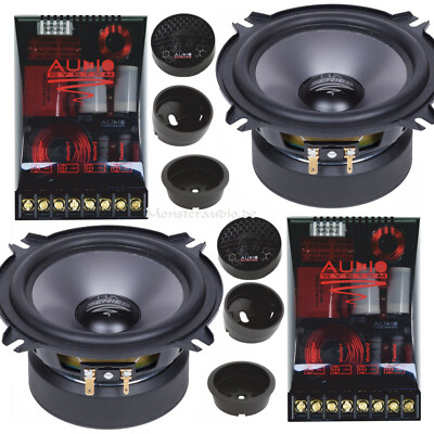 AUDIO SYSTEM HX130SQ EVO2 13cm 2-Wege High End Lautsprecher 130mm Boxen 260 Watt