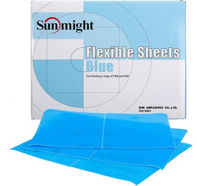 Sunmight Flexible Sheets 5-1/4'' x 6-3/4'' 600G Grip Sheet, 60118, 25 Sheets