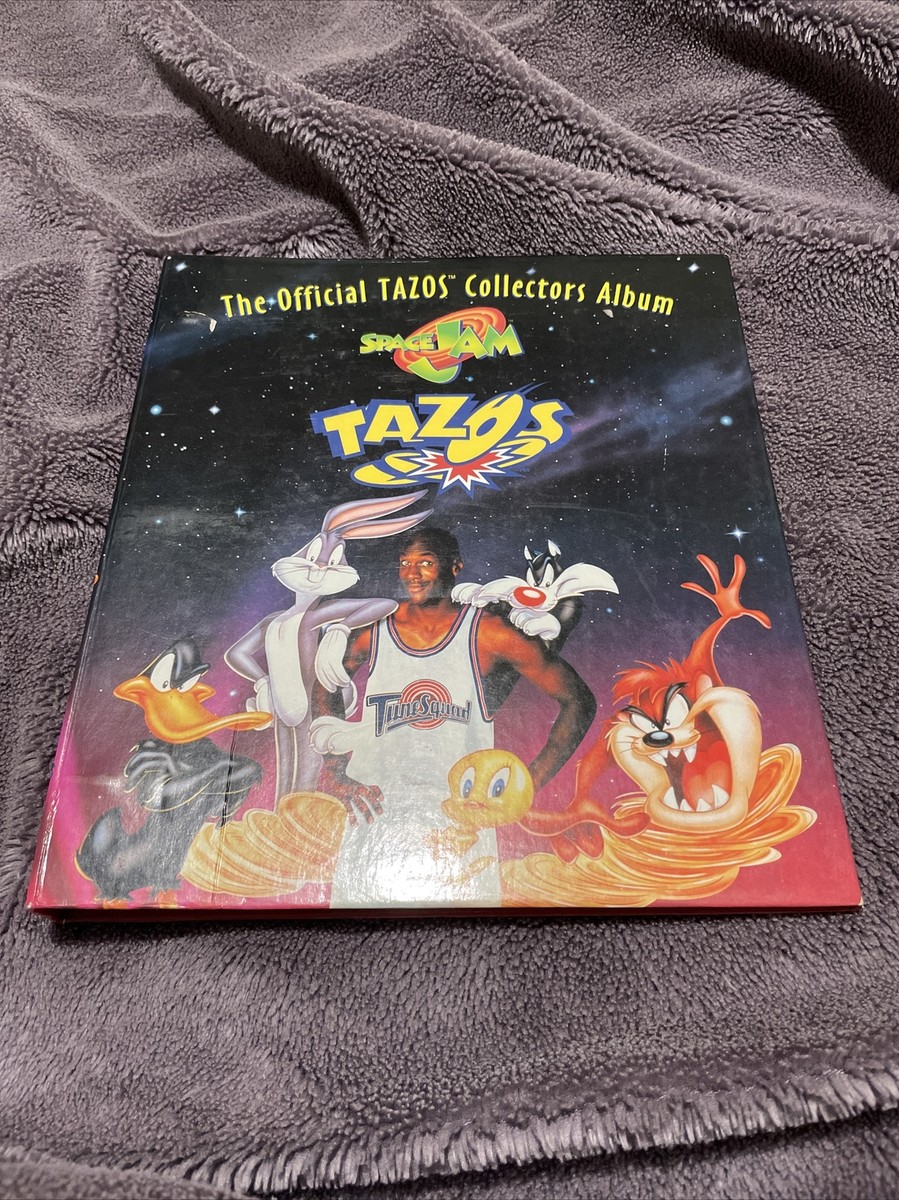 スペースジャム TAZOS コレクターズアルバム&メガタゾ　希少エラー品セット スペースジャム TAZOS コレクターズアルバム&メガタゾ 希少