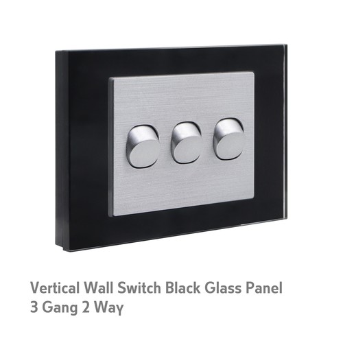 SAA Electrical Wall Power Point Socket GPO Black Glass Switch Panel Outlet 10A - Picture 18 of 26