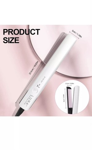 2-in-1 Hair Straightener Flat Iron | Straightener and Curler for All Hairstyles - Picture 6 of 7