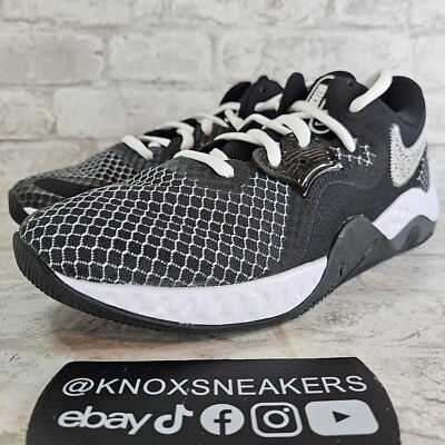 Nike Renew Elevate 2 Black Anthracite White Basketball CW3406-004 Men's Size 12