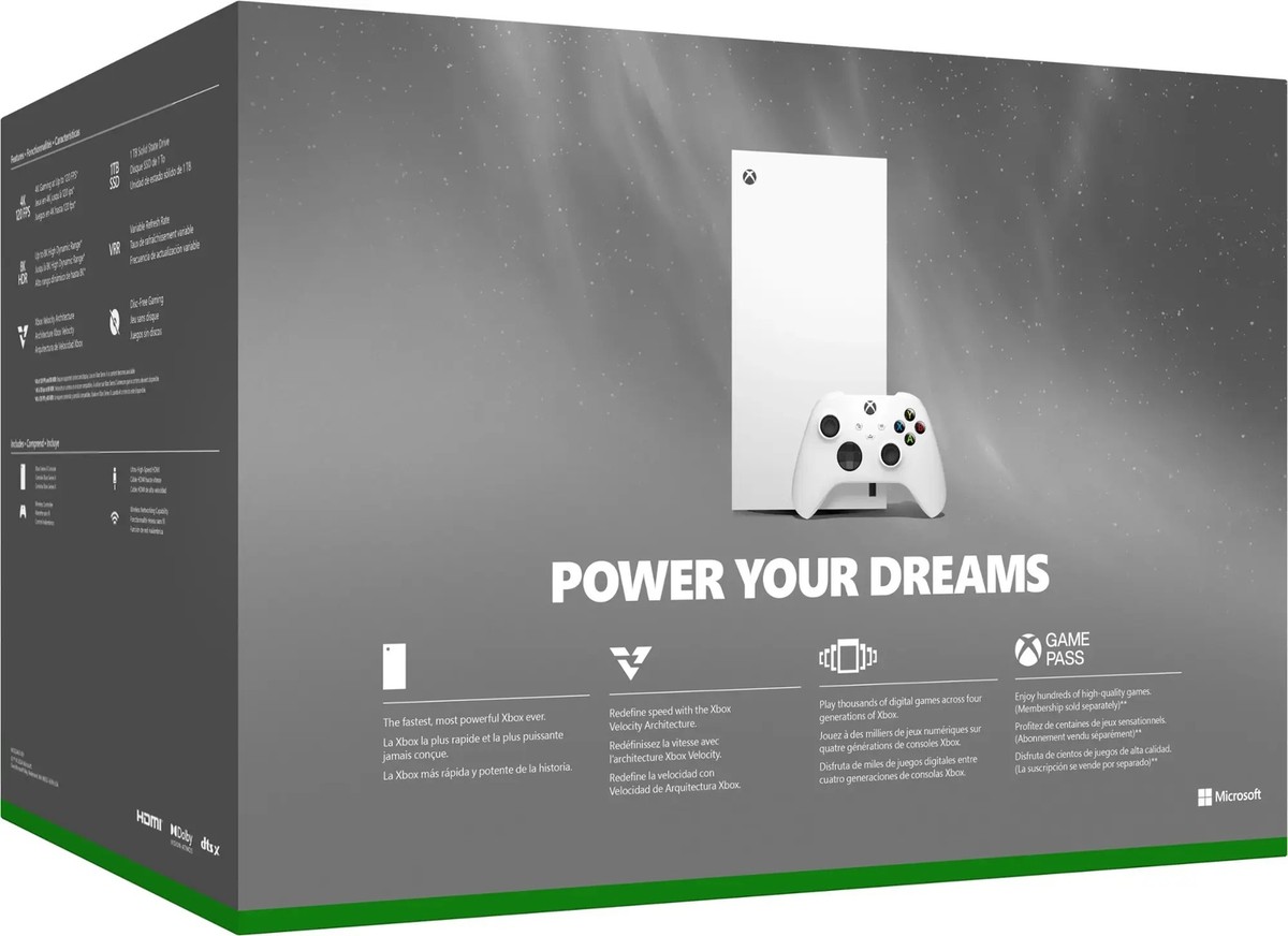 Microsoft EP2-00692 Xbox Series X 1TB Console (Disc-Free