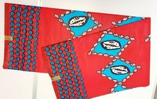 Tissu imprimé coton africain coloré haute qualité cire Ankara par yards