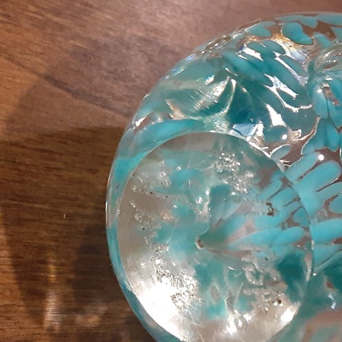 Vines - MSH - Hand Blown Glass Paperweight - Signed & Dated - Picture 9 of 11