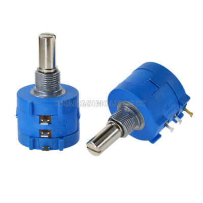 NEW 3590S 2 102L 1K Ohm Rotary Potentiometer Wirewound Precision Pot 10 Turn