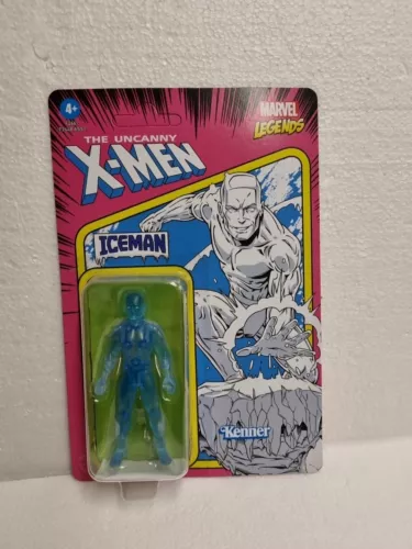 Nueva figura Marvel Legends retro The Uncanny X-Men Iceman 3,75