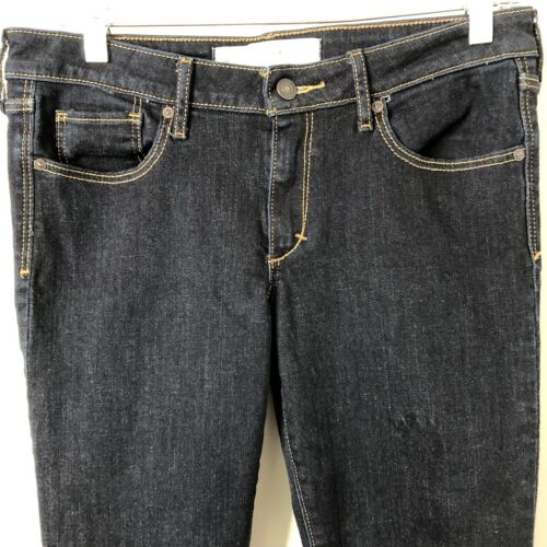 Abercrombie & Fitch donna The A&F stivaletto jeans lavaggio scuro taglia 6 corto - Foto 2 di 11