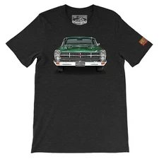 1967 Green Fairlane GTA Classic Car Men's T-shirts