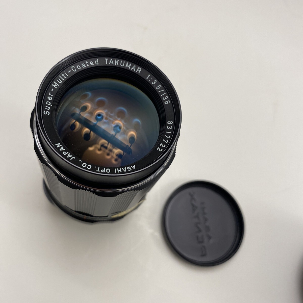 VINTAGE ASAHI PENTAX SUPER-MULTI-COATED TAKUMAR 1:3.5/135mm M42
