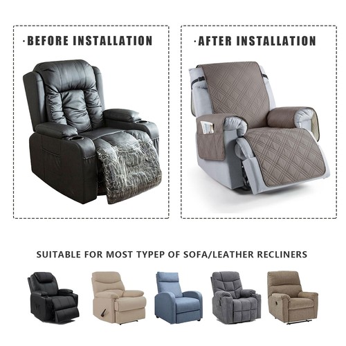 100% waterproof non-slip recliner cover Warm pet protection household items - Picture 50 of 56