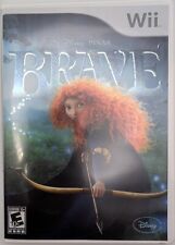 Disney Pixar Brave Nintendo Wii Cib Tested and Working with Poster