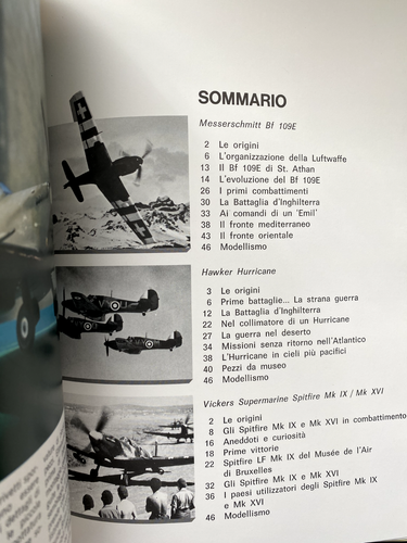 Aerei da caccia della Seconda guerra mondiale. Masserschmitt Hurricane Spitfire - Picture 7 of 14