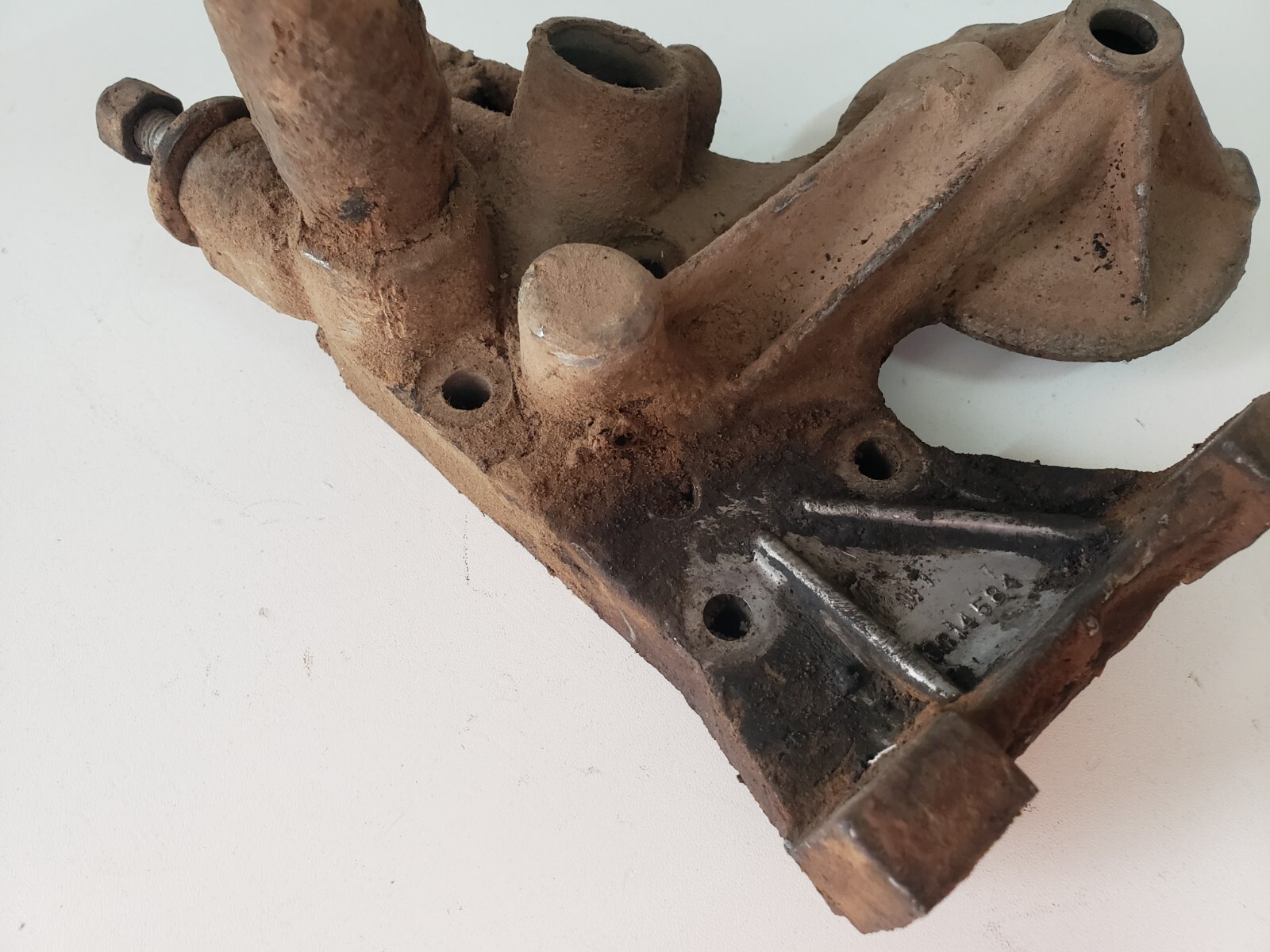 OEM Chevy Corvair Early Oil Filter Generator Bracket Housing  