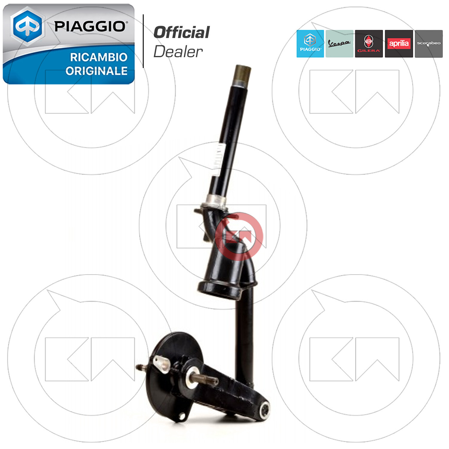 FANALE POSTERIORE DESTRO PIAGGIO APE 50 ORIGINALE SIEM