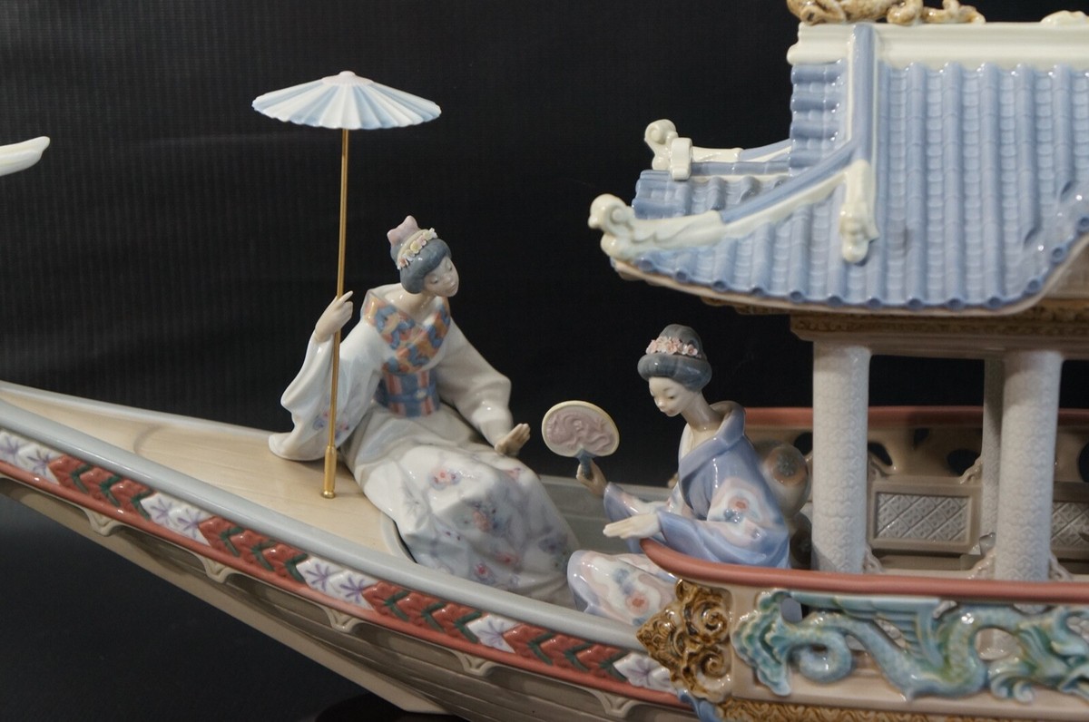Lladro Kitakami Cruise 1605 With Original Box | eBay