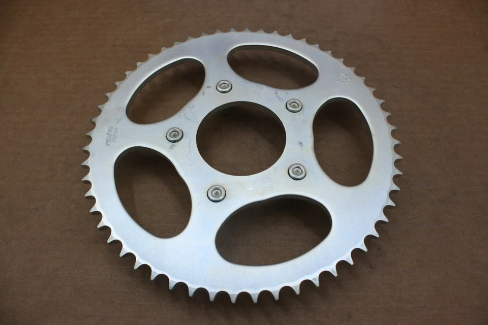 HONDA NX125 1988 1989 1990 PIÑÓN TRASERO ACERO 428 56T SUNSTAR HECHO EN JAPÓN Foto 2 de 4