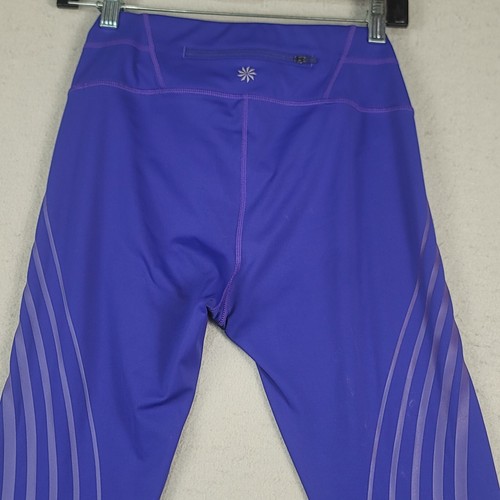 Athleta Gel Sonar Capri Leggings in Amethyst Purple Size Small - Picture 5 of 8