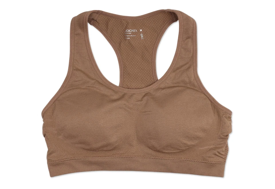 Jockey 301176 Removable Cup Seamless Bra 2-Pack Pine Bark M - Image 2 of 3