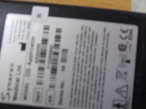 SYNERON, DS, APPLICATOR, WITH CASE, PART#AS00099, UNABLE TO TEST USED AS IS - Picture 4 of 6