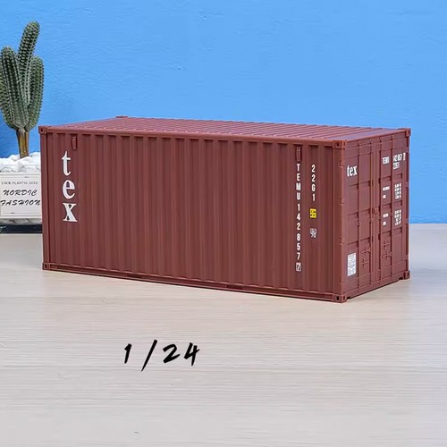 1:24 Alloy Diecast Container Skeleton Semi-Trailer Cargo Trailer Truck Toy ModxR - Picture 34 of 34