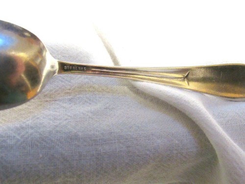 Antique Sterling Souvenir Teaspoon Duluth Minnesota State Seal - Picture 7 of 8