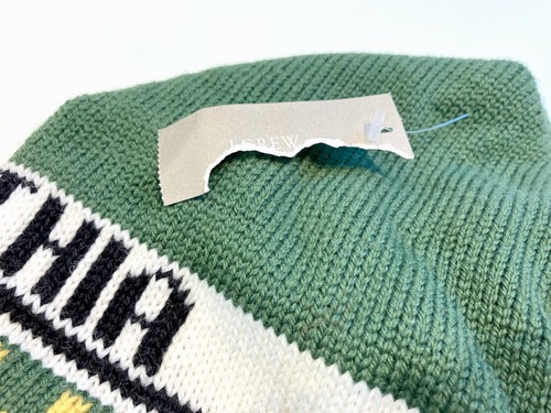 100% wool CARINTHIA VERMONT VT Mt. Snow ski hat hand made in stowe NWT - Picture 10 of 12