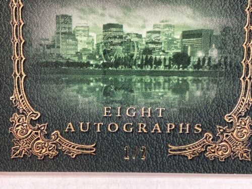 2023 LEAF ULTIMATE LAPOINTE COURNOYER KOIVU SAVARD MAHOVLIC + AUTO #/2 CANADIENS - Picture 2 of 3
