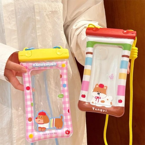 PVC Hanging on Neck Phone Bag Touch Screen Mobile Phone Pouch Sea - 第 12/18 張圖片