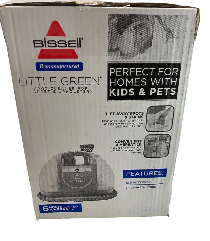 Bissell Multi-Purpose Little Green Portable Carpet and Upholstery Cleaner- NEW - Image 3 of 4