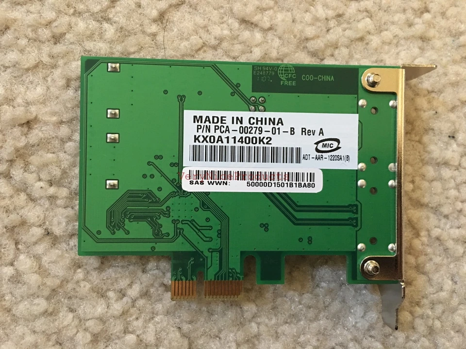 Pull from NEW System Adaptec AAR-1220SA SATA RAID Controller Card PCA-00279-01-B - Image 2 of 3