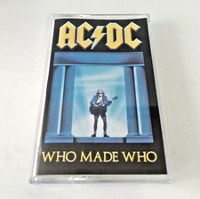 Who Made Who by AC/DC Cassette, 1986, Atlantic Near Mint 