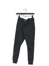Topshop Women's Jeans W 30 in Black Cotton with Elastane, Polyamide Skinny