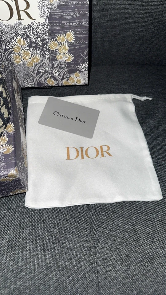 Auténtico Christian Dior Monograma CD LOGO Cinturón Cintura Talla - 34 Negro Beige Blanco Foto 3 de 4