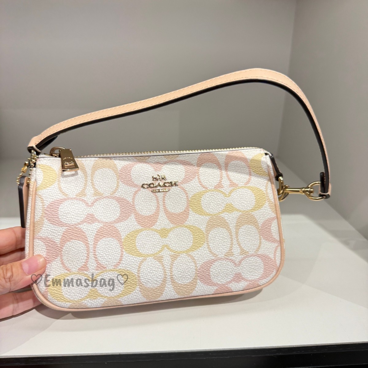 Coach Nolita 19 Pretty Signature Canvas CDW29 signature canvas