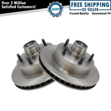 Front Brake Rotors Pair For Ford E150 Van F150 Pickup Truck 2WD