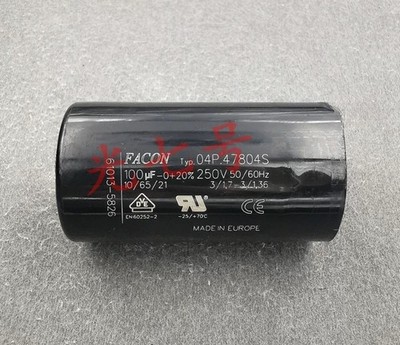 1Pcs For FACON 04P.4780S 100uF 250VAC compressor capacitor