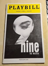 June 2003 - Eugene O'Neill Theatre Playbill - Nine - Antonio Banderas