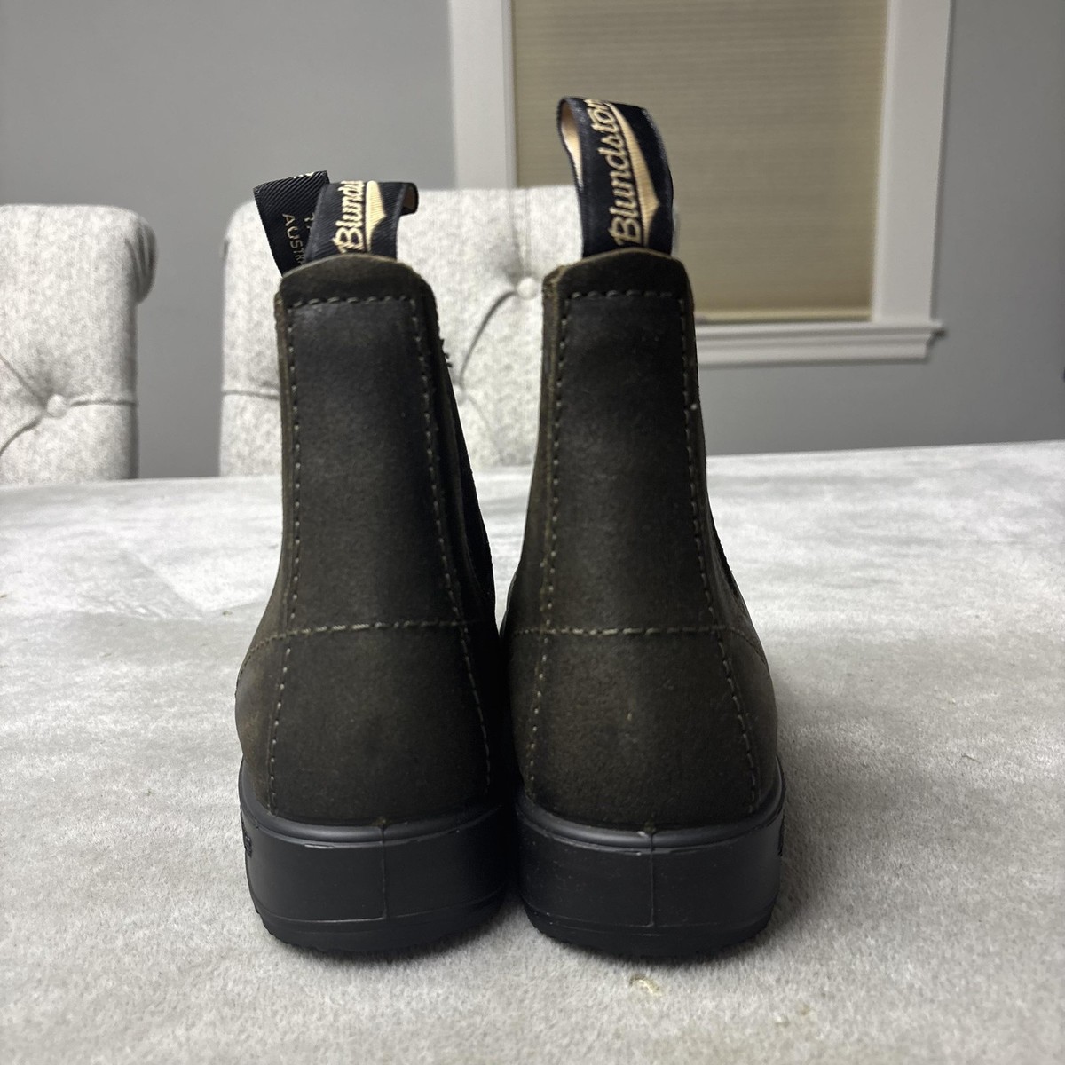 BLUNDSTONE ELASTIC SIDED BOOT ブラックUK9 Blundstone 587 Elastic Sided Boot Lined Rustic Black – Orleans