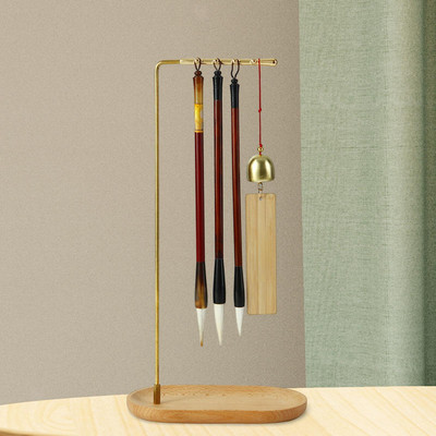 Kalligrafie Stifthalter Ständer Chinesische Schrift Pinsel Aufhänger für Arbeitszimmer