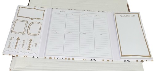 “Be As Bold As Your Lipstick” Desk Top, To Do List, Note Pad & Post It Tags - Picture 3 of 13
