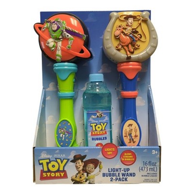 Little Kids Licensed Light-Up No-Spill Battery Powered Bubble Wands, 2 pk (Toy