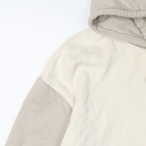 Adidas Women's Beige Hoodie Size 14 Pullover - Picture 12 of 12