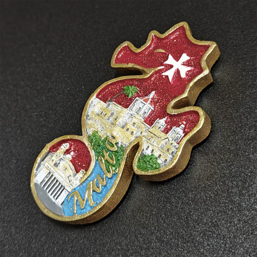 Republic of Malta Fridge Magnet Refrigerator Sticker Home Resin Souvenir - Picture 3 of 5