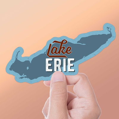 #ad Lake Erie Sticker $4.50
